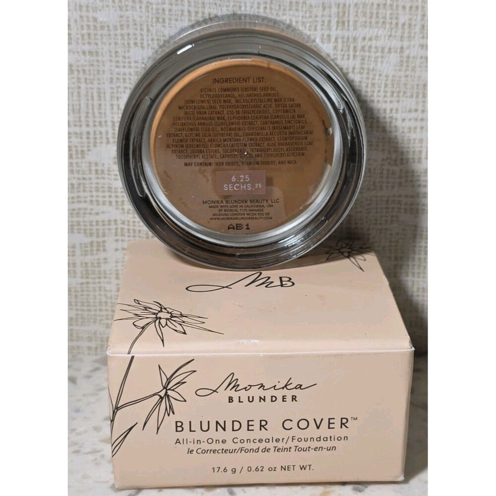 Monika Blunder Blunder Cover All-in-One Concealer Foundation 6.25 SECHS.25 - NEW